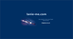 Desktop Screenshot of lanie.fr